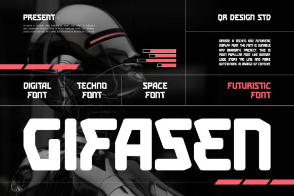 Gifasen: A Bold Typeface for Modern Design Projects