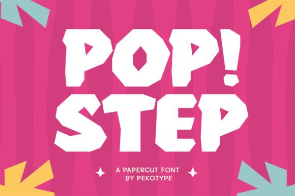 Popstep: A Playful Typeface for Bold Branding